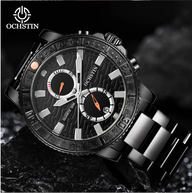 RELOJ OCHSTIN NEGRO | OCH-24 PARA HOMBRE