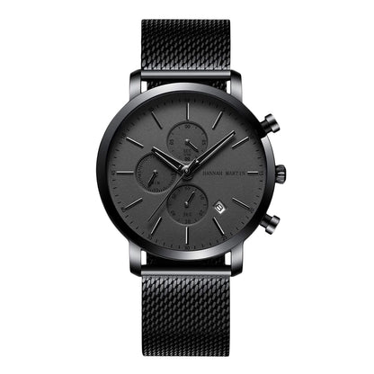 RELOJ ORIGINAL HANNAH MARTIN - CASUAL Y ELEGANTE - NEGRO | HAN-5 