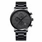 RELOJ ORIGINAL HANNAH MARTIN - ELEGANTE Y CASUAL - BLACK COMPLETO | HAN-61 para hombre