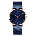RELOJ ORIGINAL HANNAH MARTIN - ELEGANTE Y CASUAL - NEGRO,  AZUL Y DORADO | HAN-85 | HAN-86 | HAN-87 | HAN-84 PARA HOMBRE