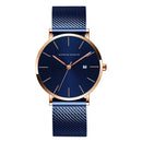 RELOJ ORIGINAL HANNAH MARTIN - ELEGANTE Y CASUAL - NEGRO,  AZUL Y DORADO | HAN-85 | HAN-86 | HAN-87 | HAN-84 PARA HOMBRE