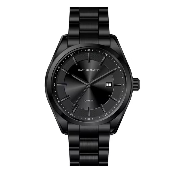 RELOJ ORIGINAL HANNAH MARTIN - ELEGANTE Y CASUAL - NEGRO, DORADO Y PLATEADO | HAN-94 | HAN-95 | HAN-96 PARA HOMBRE