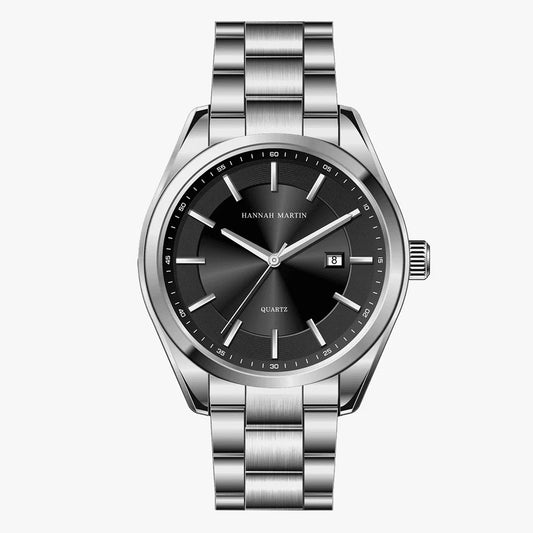 RELOJ ORIGINAL HANNAH MARTIN - ELEGANTE Y CASUAL - NEGRO, DORADO Y PLATEADO | HAN-94 | HAN-95 | HAN-96 PARA HOMBRE