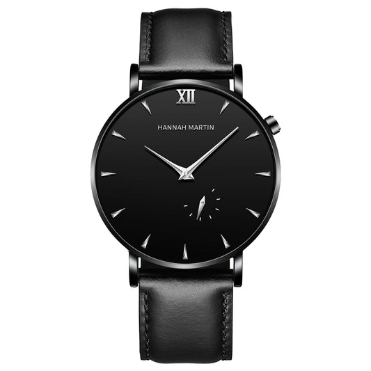 RELOJ ORIGINAL HANNAH MARTIN - ELEGANTE Y CASUAL - NEGRO | HAN-92 | HAN-93 PARA HOMBRE