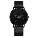 RELOJ ORIGINAL HANNAH MARTIN - ELEGANTE Y CASUAL - NEGRO, MARRON Y PLATEADO | HAN-73 | HAN-74 | HAN-75 | HAN-76 | HAN-77 | HAN-78 PARA HOMBRE