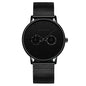 RELOJ ORIGINAL HANNAH MARTIN - ELEGANTE Y CASUAL - NEGRO, MARRON Y PLATEADO | HAN-73 | HAN-74 | HAN-75 | HAN-76 | HAN-77 | HAN-78 PARA HOMBRE