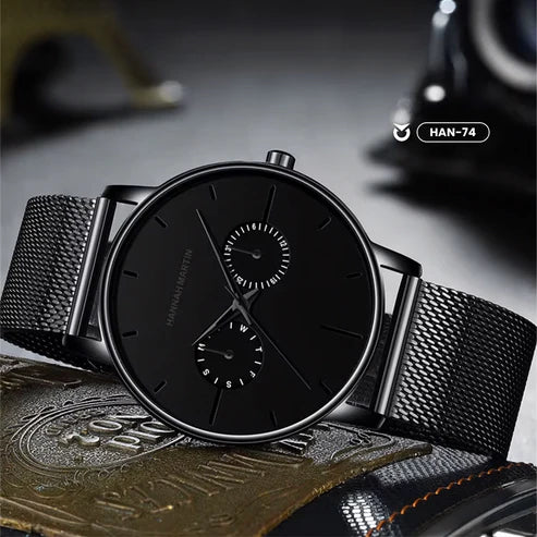 RELOJ ORIGINAL HANNAH MARTIN 150 ELEGANTE Y CASUAL - NEGRO, PLATEADO , GRIS, BLANCO Y MARRON | HAN-73 | HAN-74 | HAN-75 | HAN-76 | HAN-77 | HAN-78