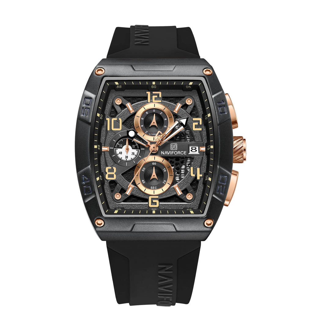 RELOJ ORIGINAL NAVIFORCE -  CASUAL - NEGRO | NAV-138 | NAV-139 PARA HOMBRE