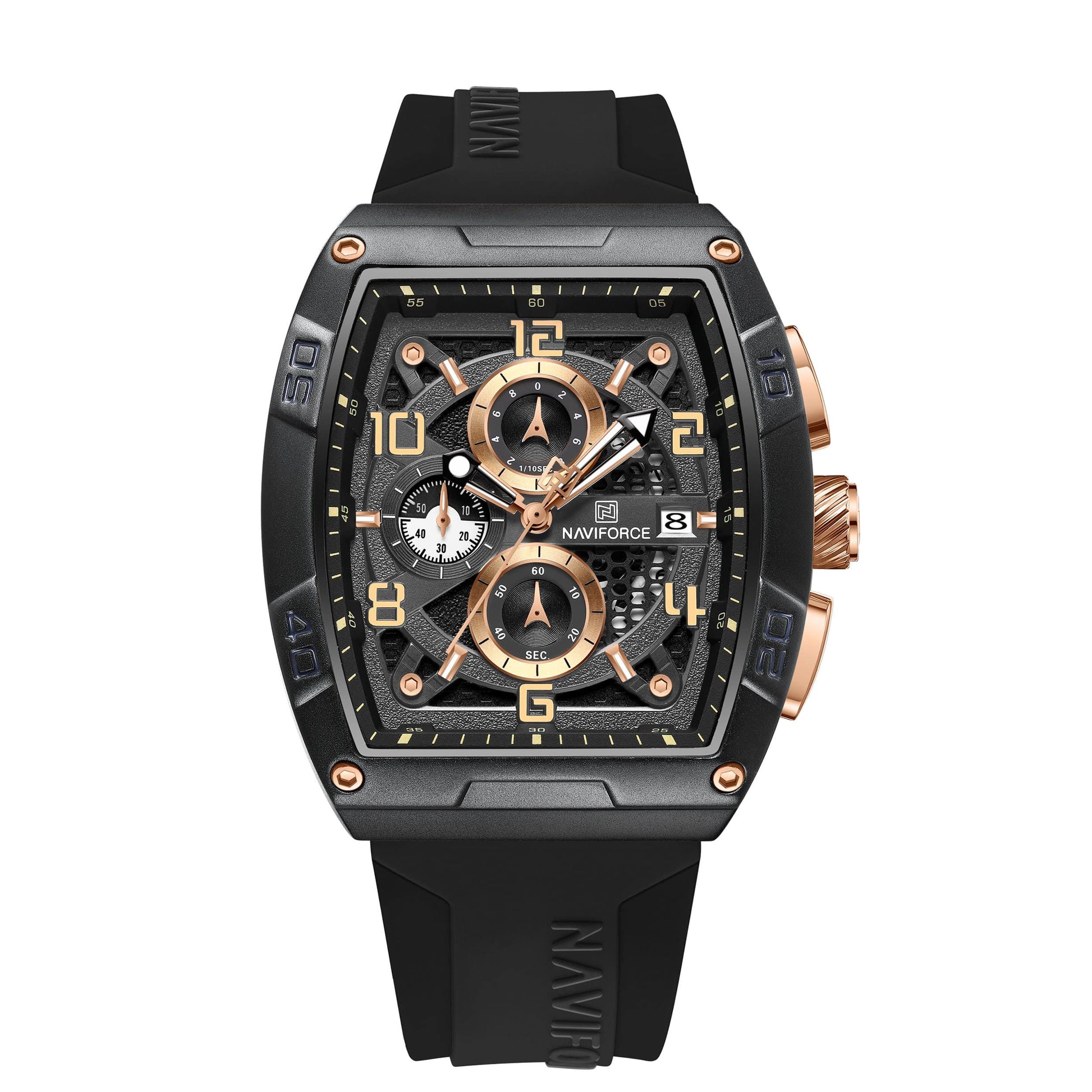RELOJ ORIGINAL NAVIFORCE -  CASUAL - NEGRO | NAV-138 | NAV-139 PARA HOMBRE