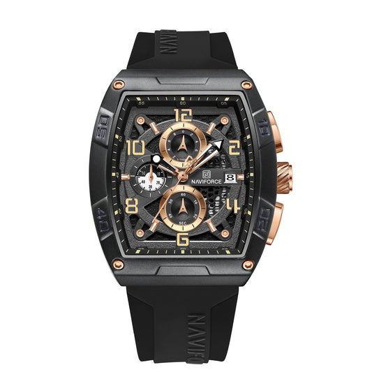 RELOJ ORIGINAL NAVIFORCE -  CASUAL - NEGRO | NAV-138 | NAV-139 PARA HOMBRE