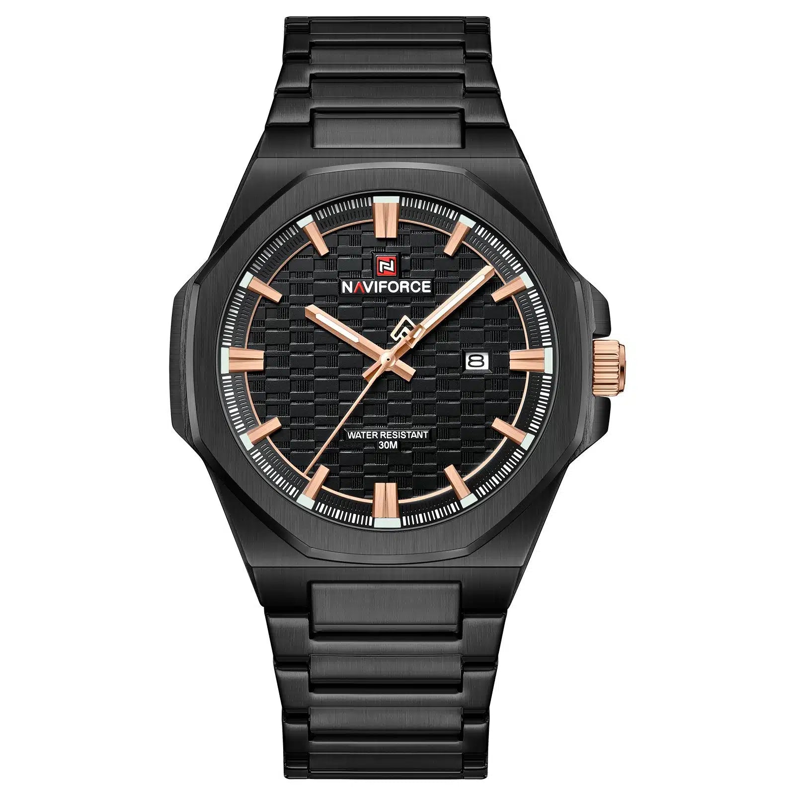 RELOJ ORIGINAL NAVIFORCE - ELEGANTE Y CASUAL - NEGRO, AZUL Y PLATEADO | NAV-116 | NAV-117 | NAV-118 PARA HOMBRE (1)