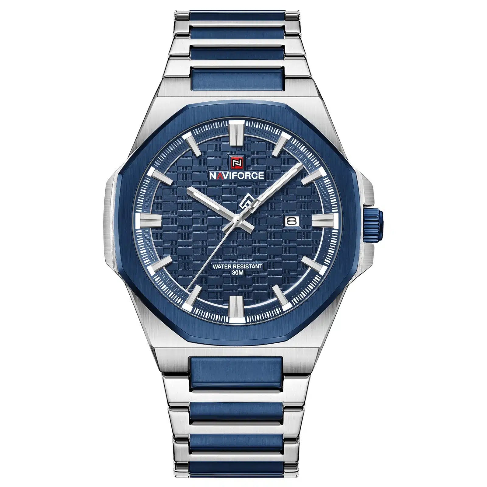 RELOJ ORIGINAL NAVIFORCE - ELEGANTE Y CASUAL - NEGRO, AZUL Y PLATEADO | NAV-116 | NAV-117 | NAV-118 PARA HOMBRE (4)