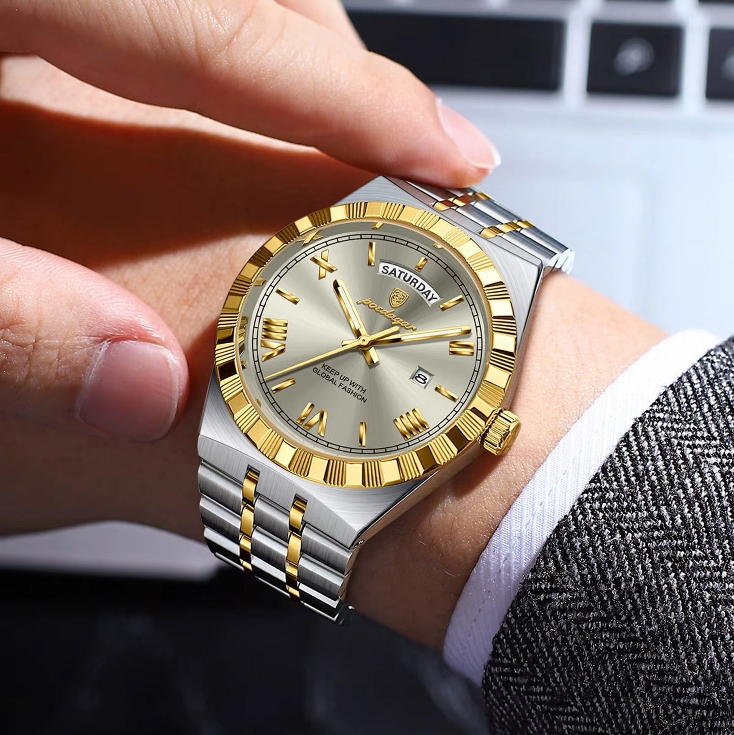 RELOJES POEDAGAR 675 ORIGINALES - ELEGANTES | POE-43, POE-44, POE-45, POE-46, POE-47, POE-48