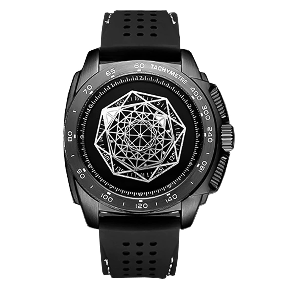 RELOJ RUIMAS ORIGINAL - CASUAL NEGRO Y DORADO PARA HOMBRE 533G | RUI-10 | RUI-11 | RUI-1 (7)