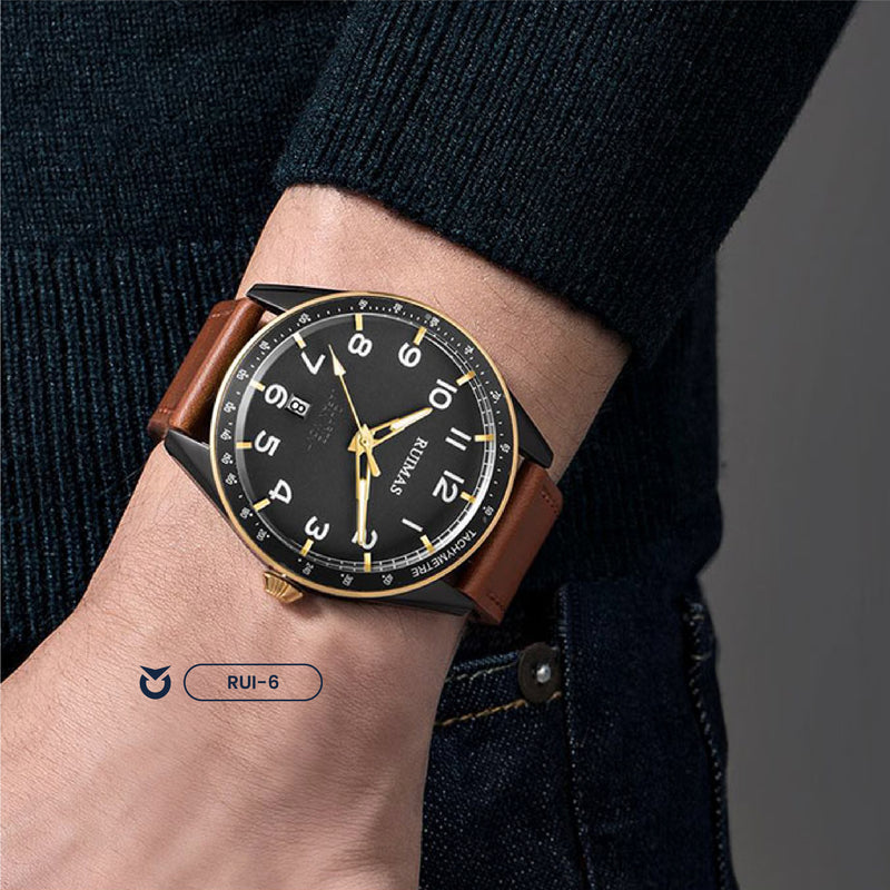RELOJ RUIMAS ORIGINAL - MARRÓN CLÁSICO - AZUL MAR ELÉCTRICO | RUI-5 | RUI-6 | RUI-7 (6)