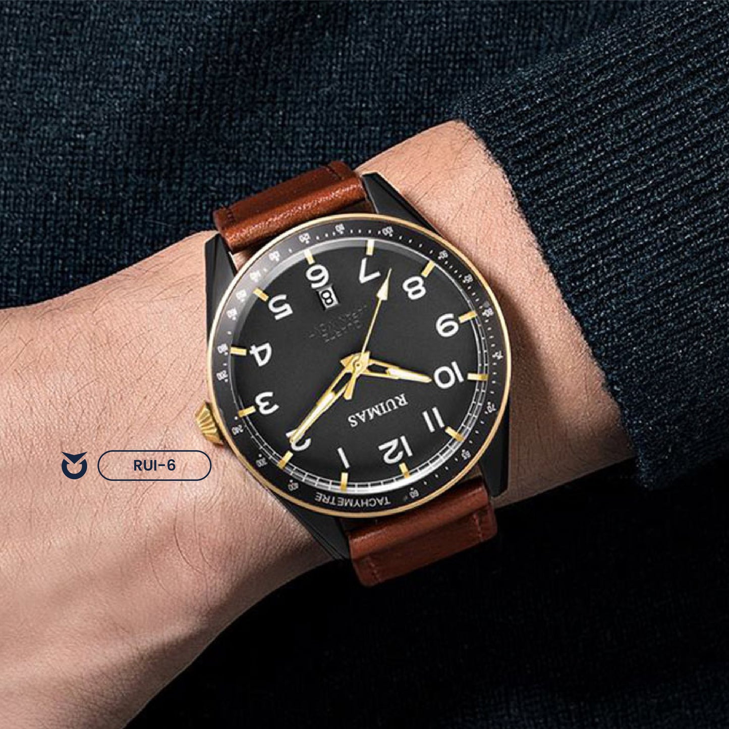 RELOJ RUIMAS RL573G NEGRO RUI-6