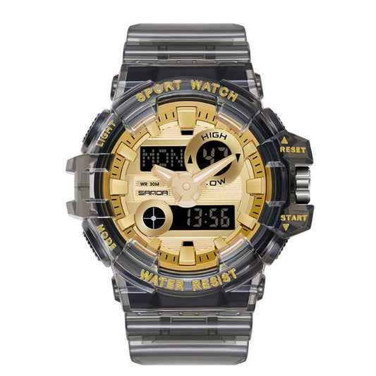 RELOJ SANDA DEPORTIVO DORADO | SAN-115 PARA HOMBRE
