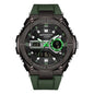 RELOJ SANDA ORIGINAL - CASUAL NEGRO Y VERDE PARA HOMBRE |  SAN-110 | SAN-111 | SAN-112