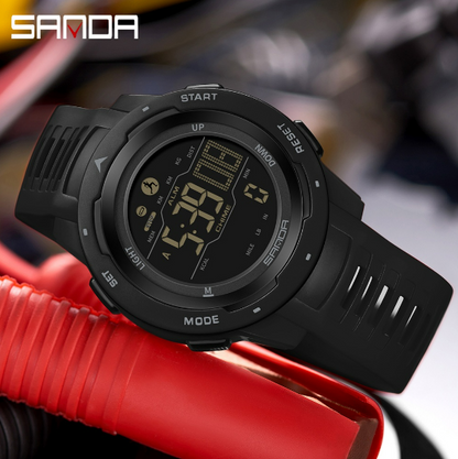 RELOJ SANDA ORIGINAL - DEPORTIVO 2145 PARA HOMBRES | SAN-88 - SAN-89 - SAN-90 - SAN-91