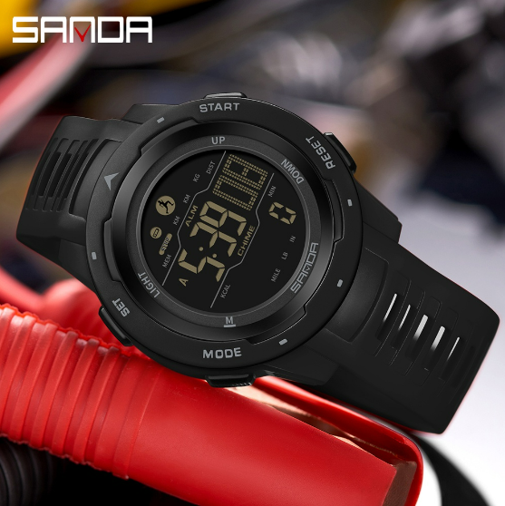 RELOJ SANDA ORIGINAL - DEPORTIVO 2145 PARA HOMBRES | SAN-88 - SAN-89 - SAN-90 - SAN-91