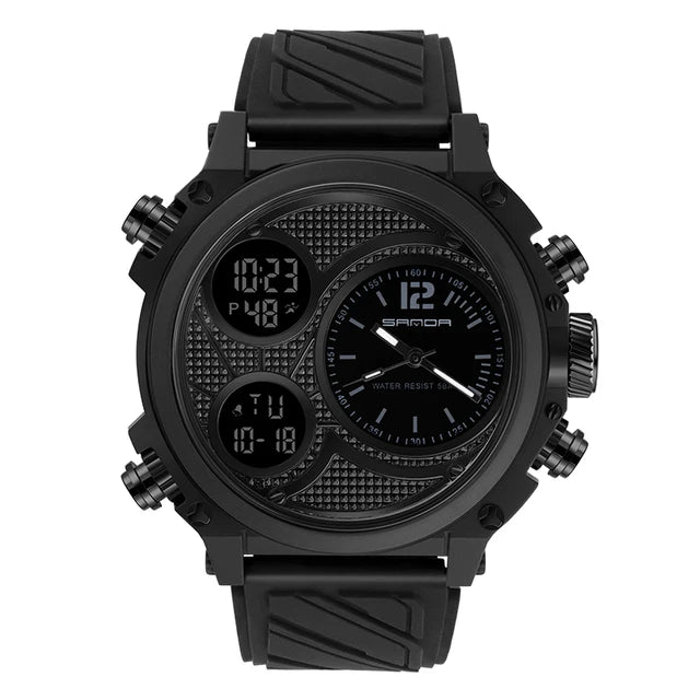 RELOJ SANDA ORIGINAL - NEGRO Y BLANCO PARA HOMBRE 3002 | SAN-101 - SAN-102