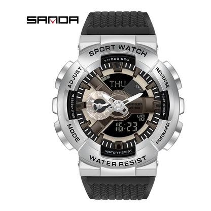 RELOJ SANDA ORIGINAL DEPORTIVOS DORADO, PLATEADO Y ARCOÍRIS PARA HOMBRE | SAN-33 | SAN-52 | SAN-53