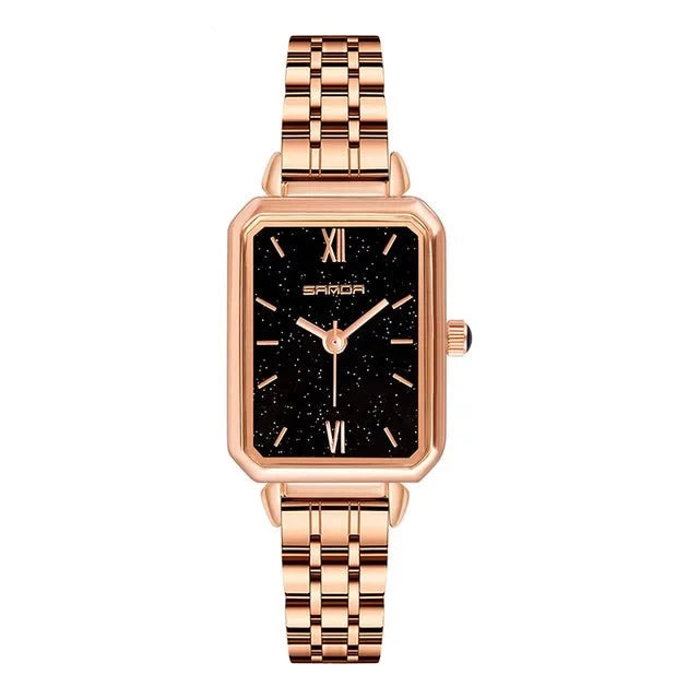 RELOJ SANDA ORIGINAL ELEGANTE DORADO PARA MUJER | SAN-118 | SAN-120