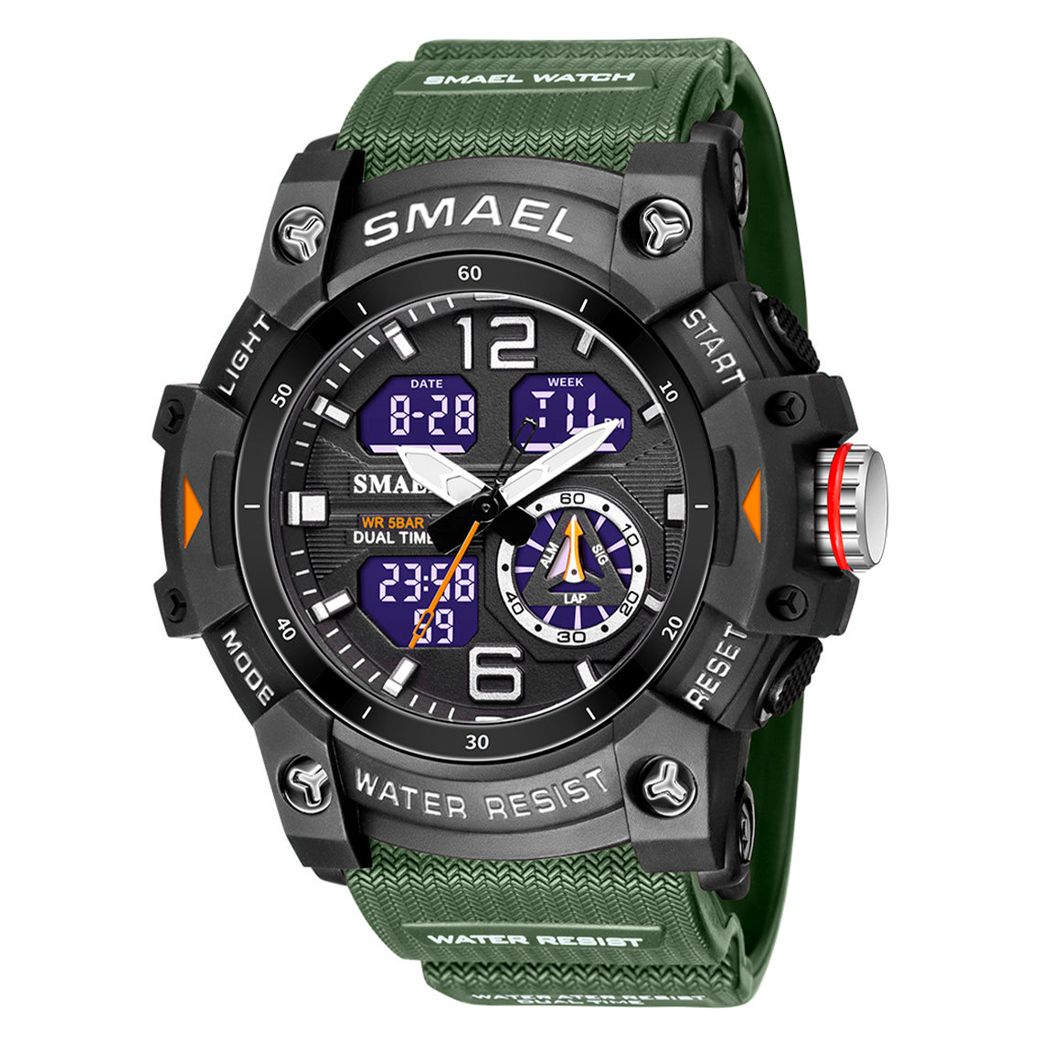 RELOJ_SMAEL_-_8007_-_VERDE_-SMA-17_3 para hombre