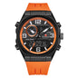 RELOJ TEARTRACE ORIGINAL - CASUAL DORADO NEGRO AZUL VERDE Y NARANJA TT6021 | TEA-29, TEA-30, TEA-31, TEA-32, TEA-33 PARA HOMBRE