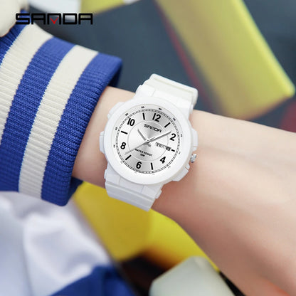 RELOJ SANDA ACUÁTICO MUJER BLANCO | SAN-78