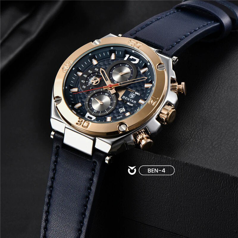 Reloj_Benyar_Dorado_BEN-13 para Hombre