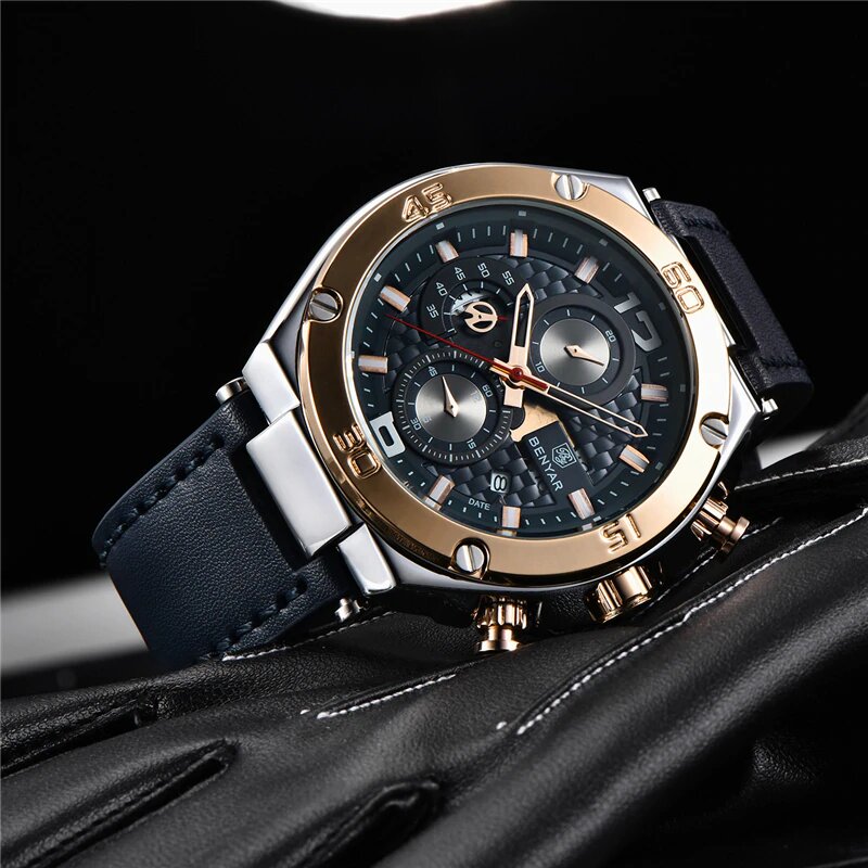 Reloj_Benyar_Dorado_BEN-13 para Hombre