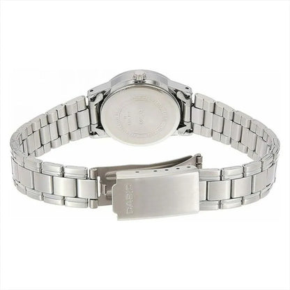 RELOJES CASIO ORIGINAL LTP-V006D-4BUDF PLATEADO | CAS-159