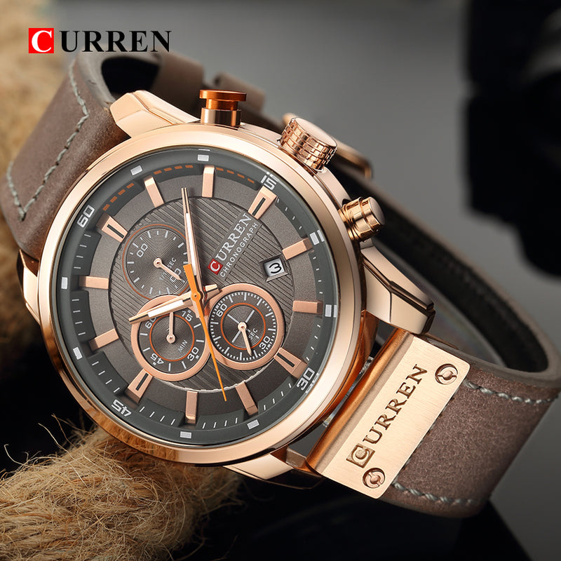 Reloj Curren Casual Marrón 8291 CUR-101 para Hombre(2)