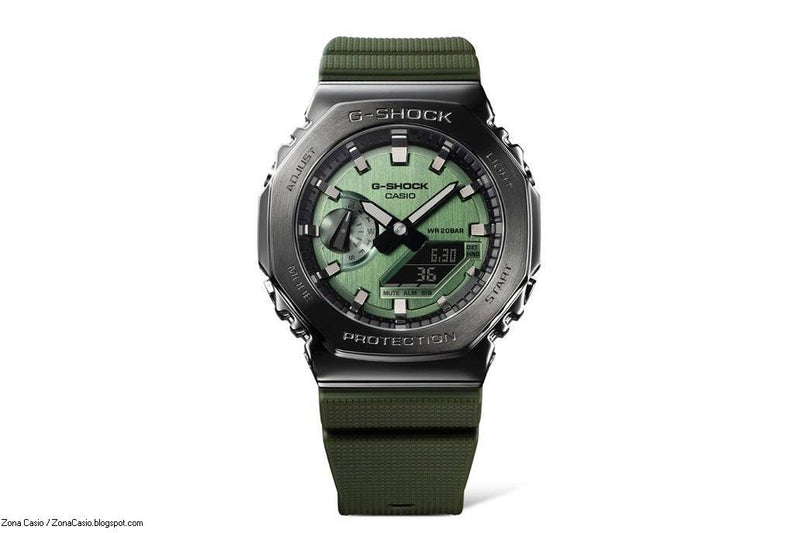 Reloj G-SHOCK Verde GA-2100 G-S-263 para Hombre