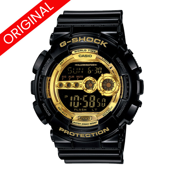 Reloj_G-Shock-Original-GD-100GB-1D_2 PARA HOMBRE - NEGRO - DORADO