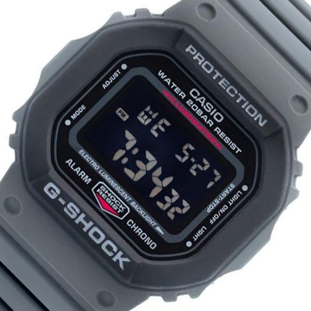 Reloj G- Shock Original - Gris - Verde -DW-5600BB-1D  OG-S-73 para hombre
