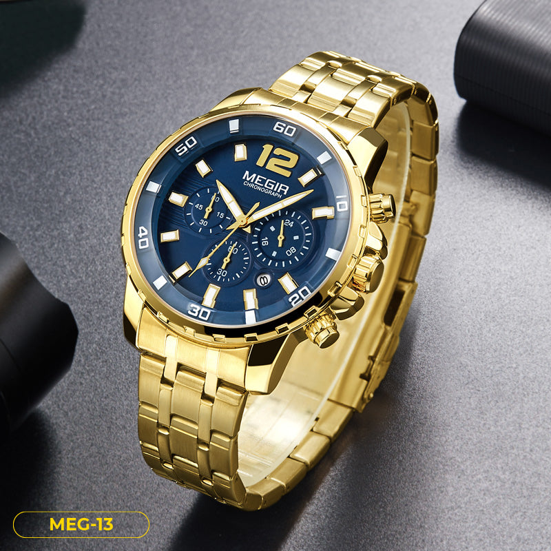 Reloj_Megir_MS2068GGD-2N3_Dorado_MEG-13 para hombres