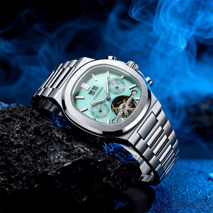 TM481 | RELOJ SKELETON FORSINING ORIGINAL PLATEADO | FOR-33, FOR-34, FOR-35
