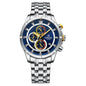 RELOJ NAVIFORCE ACERO NEGRO, PLATEADO | SKU: NAV-97