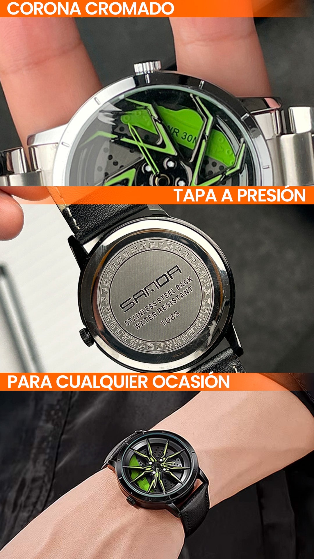 RELOJES SANDA ORIGINAL DEPORTIVO | SAN-122, SAN-123, SAN-132, SAN-133, SAN-134, SAN-135, SAN-136, SAN-137