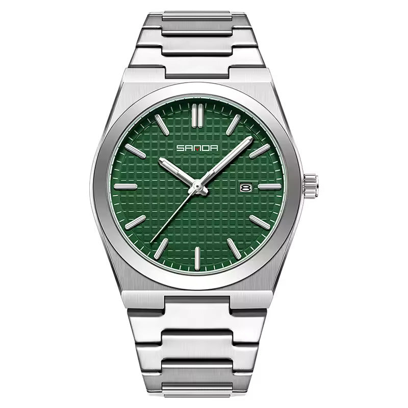 RELOJ SANDA ORIGINAL - CASUAL ZAFIRO, VERDE Y NEGRO | SKU: SAN-125, SAN-126, SAN-127