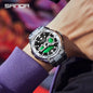 RELOJ SANDA ORIGINAL - CASUAL NEGRO Y PLATEADO | SAN-113