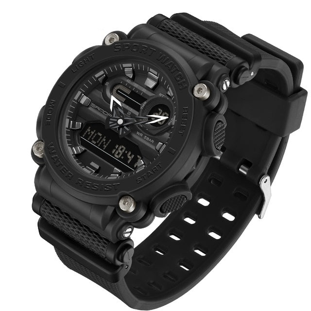 RELOJ SANDA ORIGINAL - CASUAL NEGRO | SAN-83