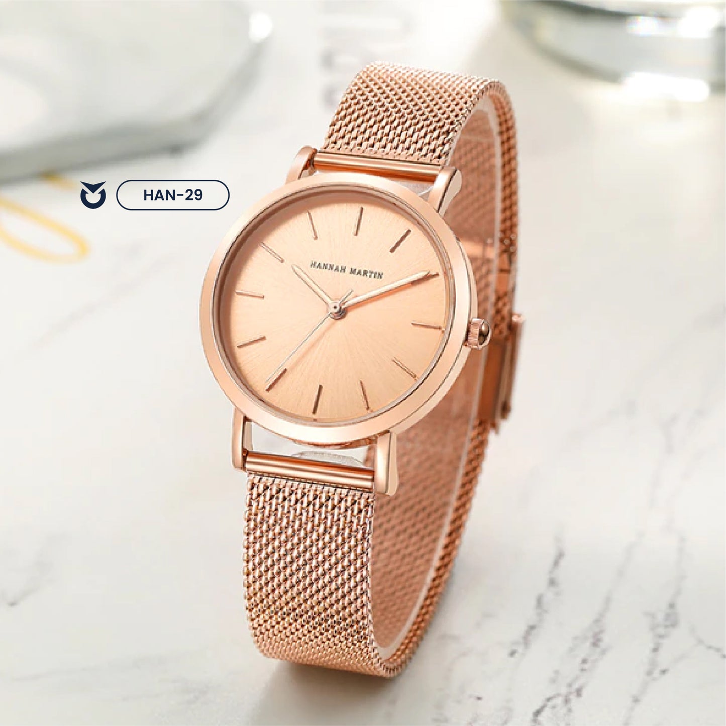 RELOJ HANNAH MARTIN - BRONCE CASUAL | HAN-1, HAN-2, HAN-3, HAN-4, HAN-29