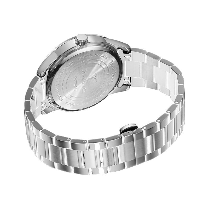 Reloj de Acero Inoxidable
Movimiento de cuarzo 
Tear Trace 6041 
Para hombre