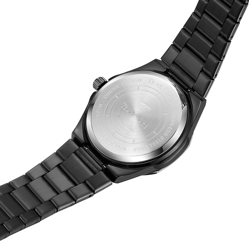 Reloj de Correa de Acero
Movimiento de cuarzo 
Tear Trace 6038
Para hombre