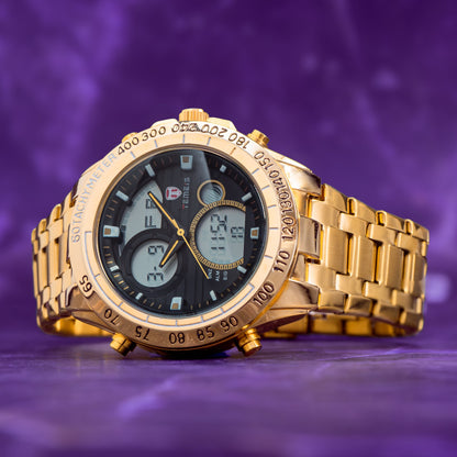 RELOJ TEMEIS ORIGINAL 3160 DORADO BLANCO ROJO PLATEADO AZUL | TEM-17, TEM-18, TEM-19, TEM-20, TEM-21