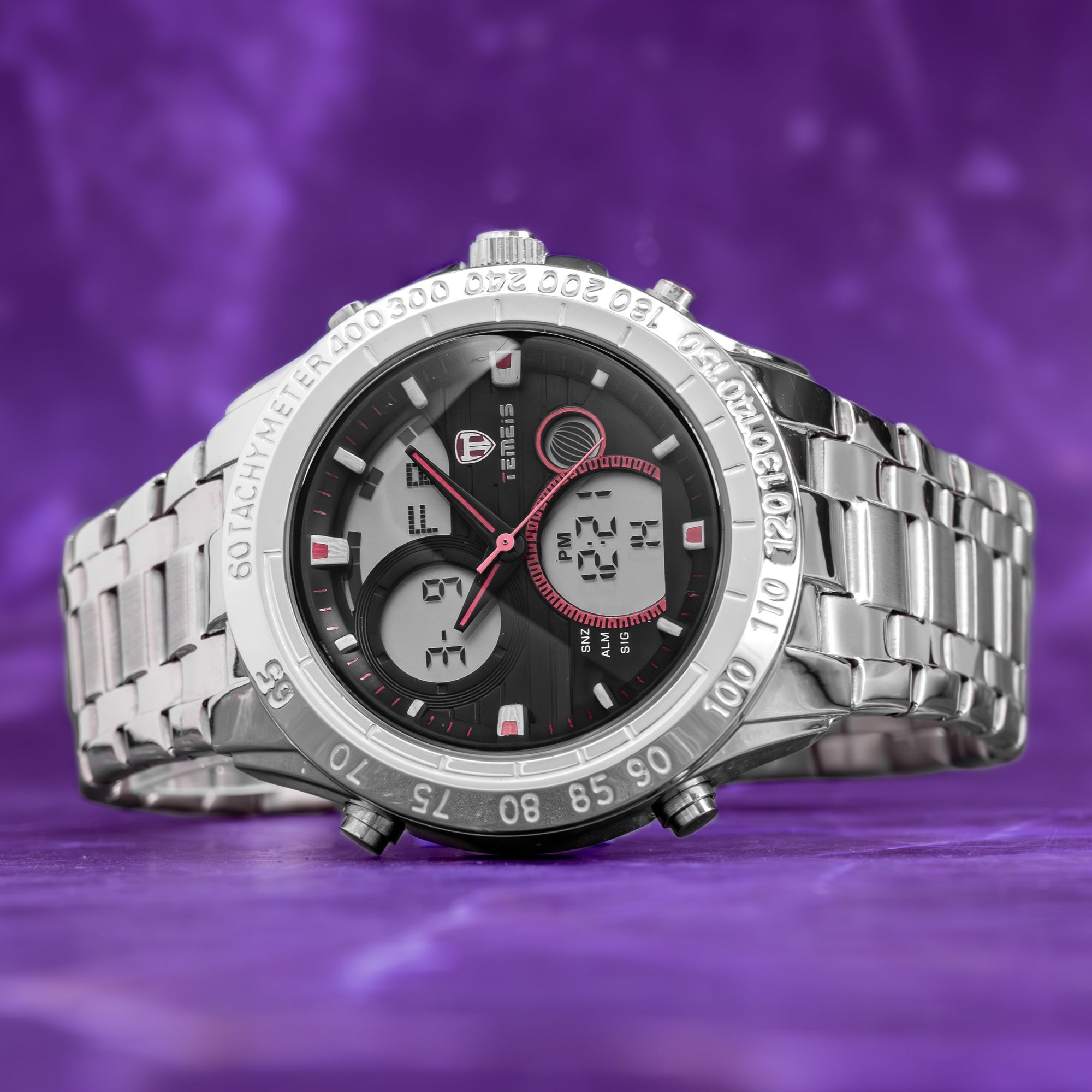 RELOJ TEMEIS ORIGINAL 3160 DORADO BLANCO ROJO PLATEADO AZUL | TEM-17, TEM-18, TEM-19, TEM-20, TEM-21
