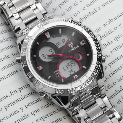 RELOJ TEMEIS ORIGINAL 3160 DORADO BLANCO ROJO PLATEADO AZUL | TEM-17, TEM-18, TEM-19, TEM-20, TEM-21